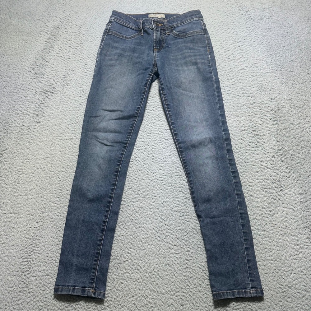 Banana Republic Womens Denim Leggings Skinny Jeans Medium Wash Blue 25/0P Petite